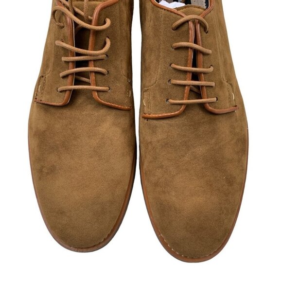 Steve Madden Mens Suede Eddie Oxfords Cognac Size 11.5 main image 5